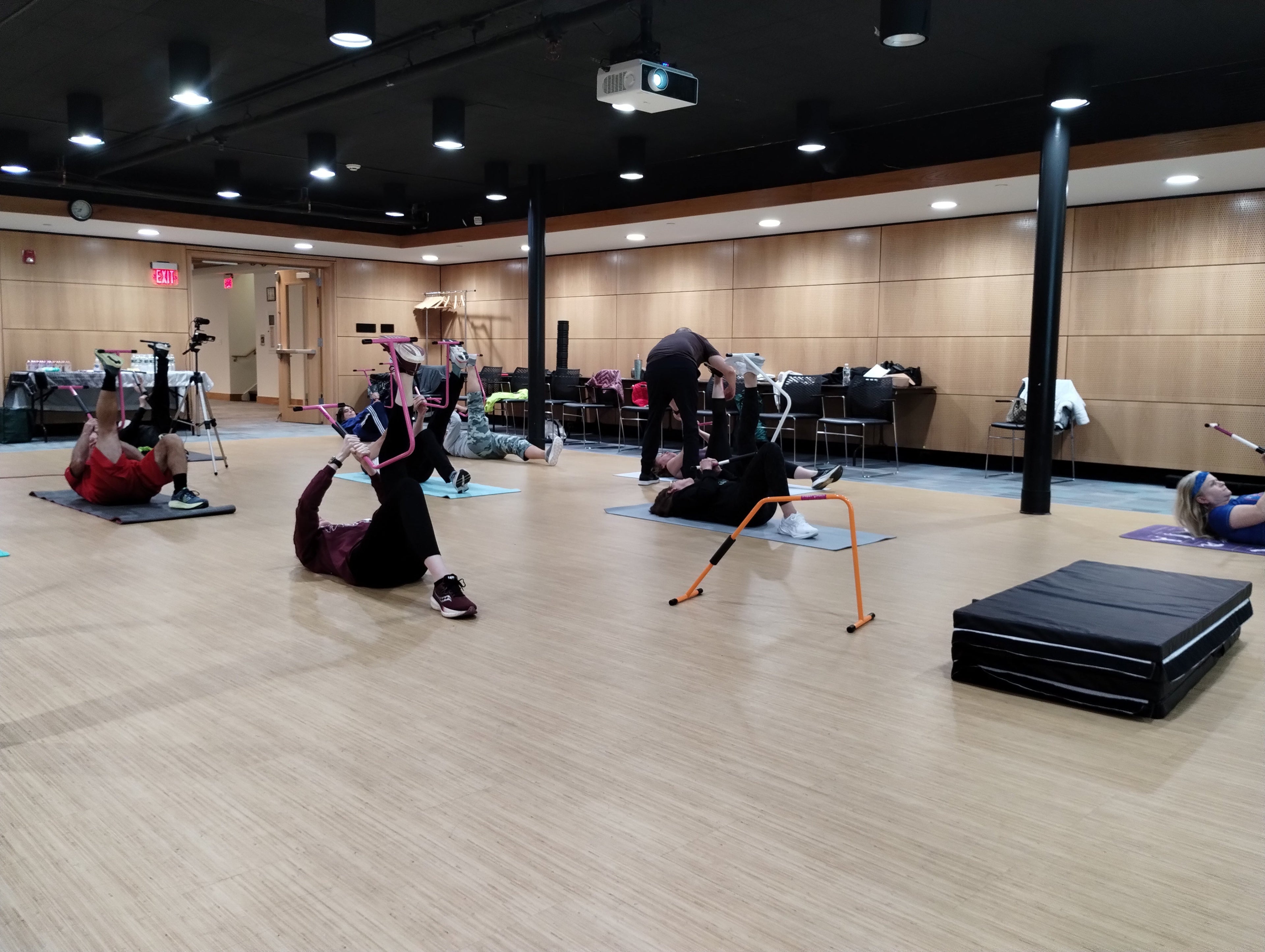 Shape Stretch assisted stretching class