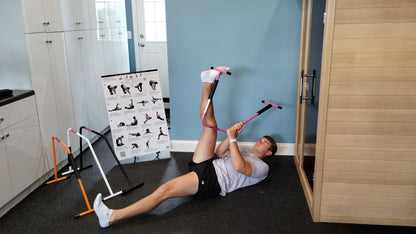 Wellness Center Bundle - Pink Shape Stretch - (2) Body Stretch Bars and 24 x 36" Stretch Guide