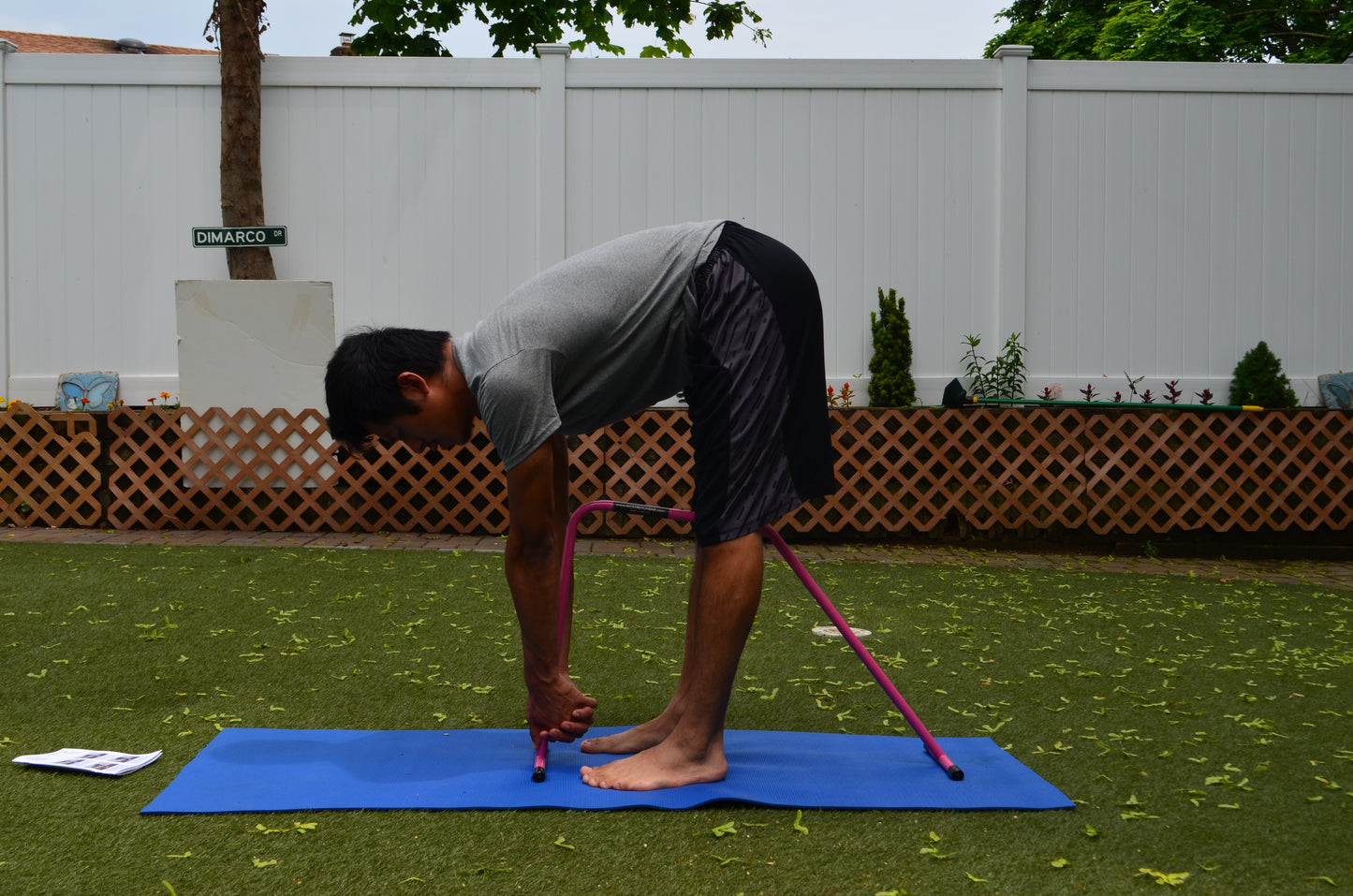 Pink Shape Stretch - Body Stretch Bar & Poster